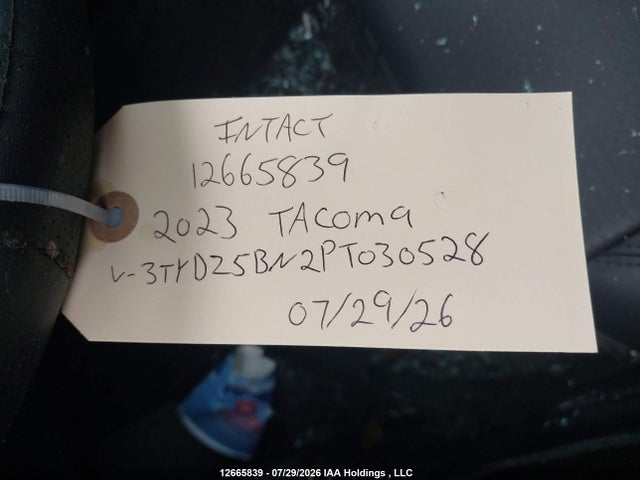 Продажа на аукционе авто 2023 Toyota Tacoma Double Cab/sr5/trd Sport/trd Off Road, vin: 3TYDZ5BN2PT030528, номер лота: 12665839