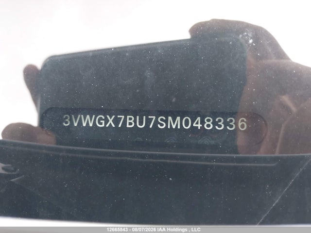 12665843 :رقم المزاد ، 3VWGX7BU7SM048336 vin ، 2025 Volkswagen Jetta Highline مزاد بيع