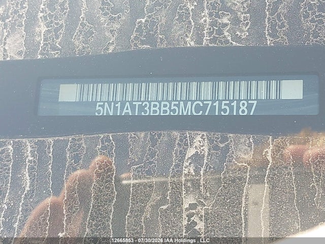 Nissan ROGUE SV 2021 5N1AT3BB5MC715187 Image 9
