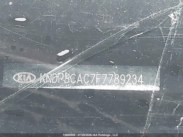 12665858 :رقم المزاد ، KNDPBCAC7F7789234 vin ، 2015 Kia Sportage Lx مزاد بيع