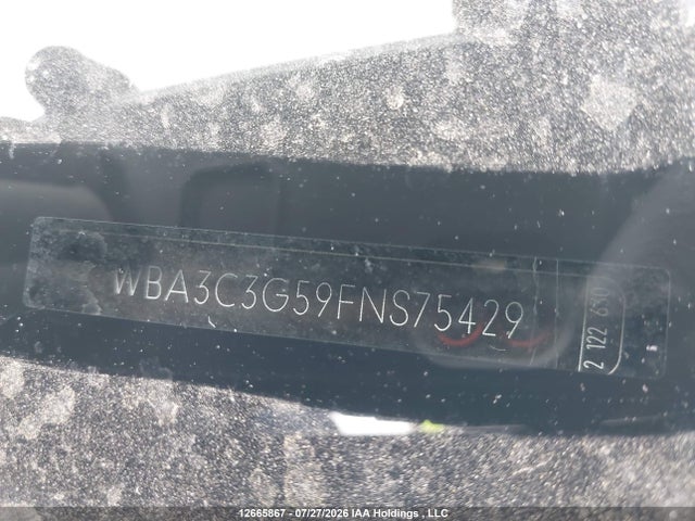 WBA3C3G59FNS75429 BMW 320 I Xdrive