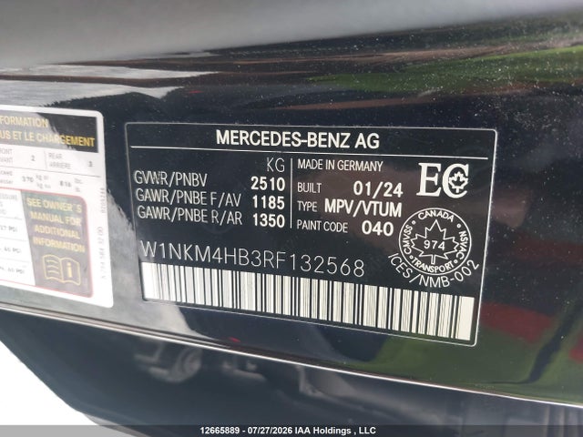 W1NKM4HB3RF132568 Mercedes-Benz Glc 300 4matic