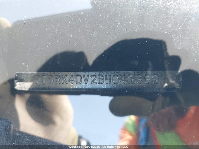 2011 Toyota Rav4 მანქანა იყიდება აუქციონზე, vin: 2T3RK4DV2BW045339, აუქციონის ნომერი: 12665894