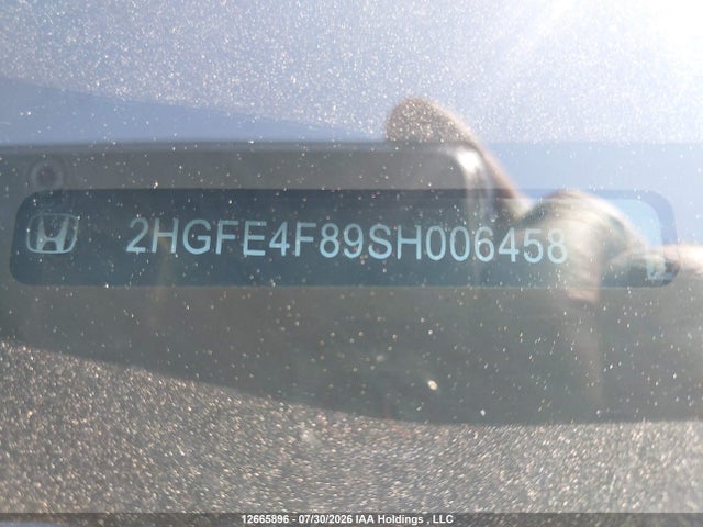Honda Civic 2025 2HGFE4F89SH006458 Image 18