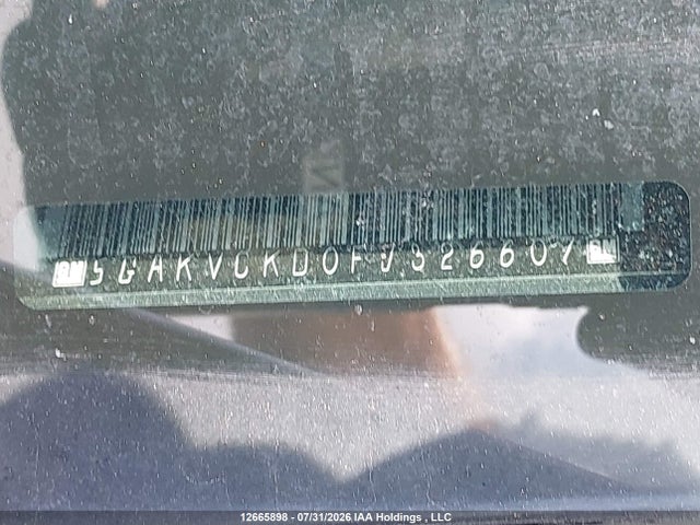 Buick Enclave 2015 5GAKVCKD0FJ326607 Image 19