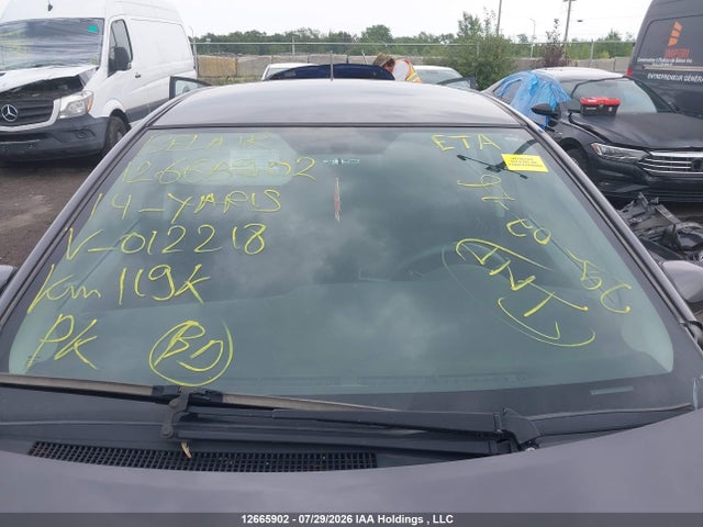 Aukcja sprzedaży 2014 Toyota Yaris, vin: VNKKTUD32EA012218, numer aukcji: 12665902