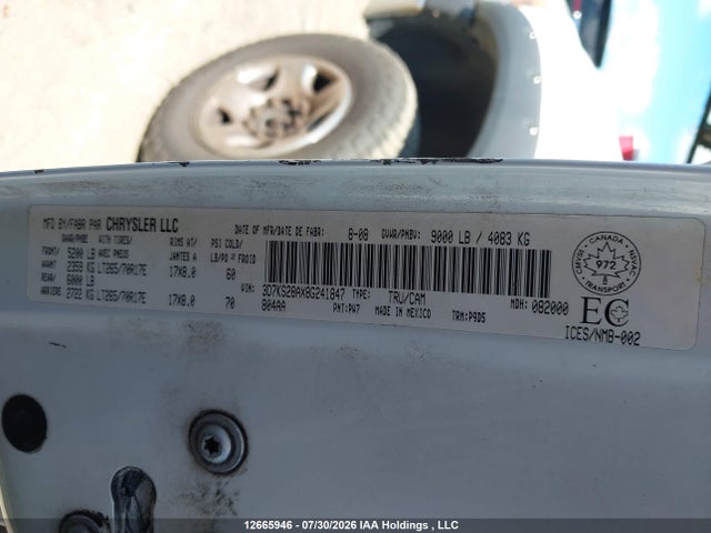 Aukcja sprzedaży 2008 Dodge Ram 2500 St/sxt, vin: 3D7KS28AX8G241847, numer aukcji: 12665946
