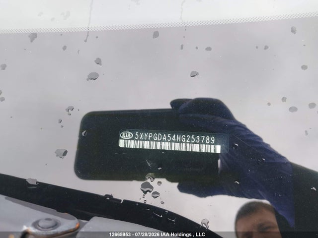 12665953 :رقم المزاد ، 5XYPGDA54HG253789 vin ، 2017 Kia Sorento Lx/l مزاد بيع