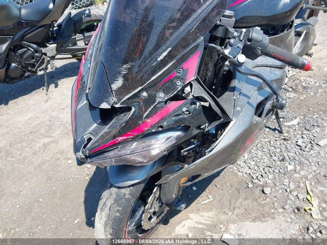 12665957 :رقم المزاد ، JKBZXJG15NA019304 vin ، 2022 Kawasaki Zx636 K مزاد بيع