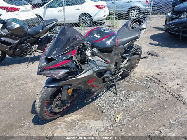 12665957 :رقم المزاد ، JKBZXJG15NA019304 vin ، 2022 Kawasaki Zx636 K مزاد بيع