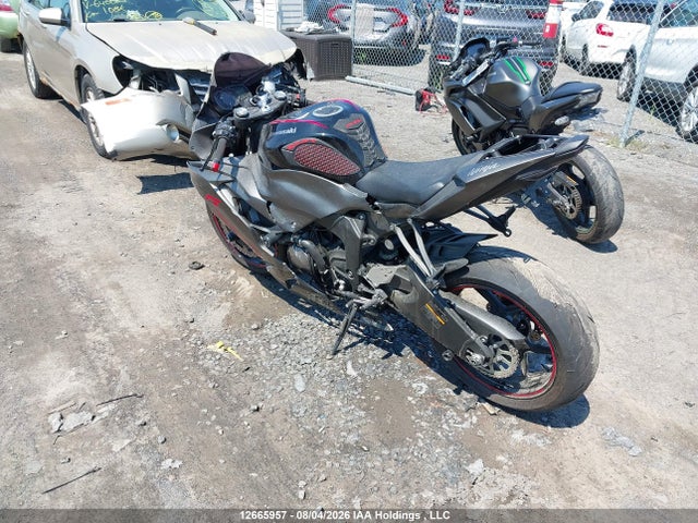 12665957 :رقم المزاد ، JKBZXJG15NA019304 vin ، 2022 Kawasaki Zx636 K مزاد بيع
