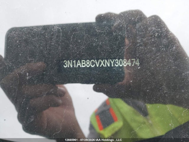 12665961 :رقم المزاد ، 3N1AB8CVXNY308474 vin ، 2022 Nissan Sentra Sv مزاد بيع