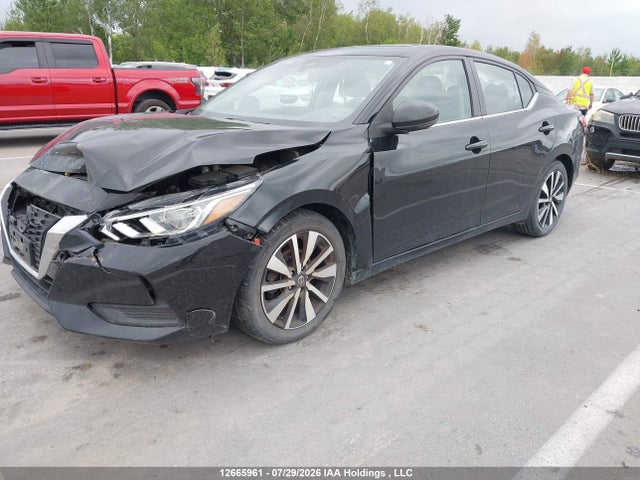 12665961 :رقم المزاد ، 3N1AB8CVXNY308474 vin ، 2022 Nissan Sentra Sv مزاد بيع