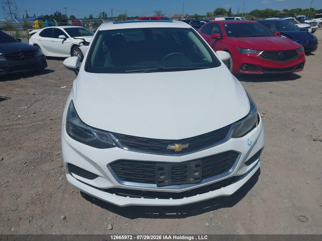 Продажа на аукционе авто 2018 Chevrolet Cruze Lt, vin: 1G1BE5SM0J7197082, номер лота: 12665972