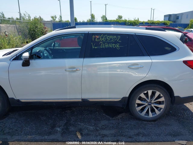 Aukcja sprzedaży 2017 Subaru Outback Touring, vin: 4S4BSCTC8H3217408, numer aukcji: 12665992
