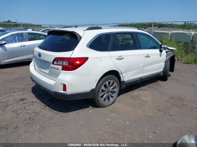 Aukcja sprzedaży 2017 Subaru Outback Touring, vin: 4S4BSCTC8H3217408, numer aukcji: 12665992