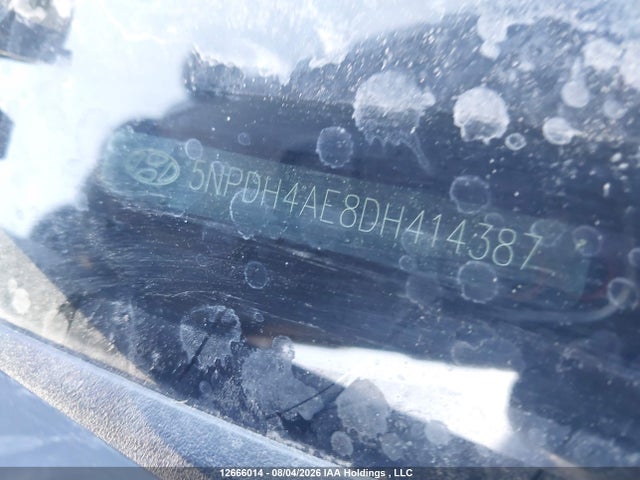 12666014 :رقم المزاد ، 5NPDH4AE8DH414387 vin ، 2013 Hyundai Elantra L مزاد بيع