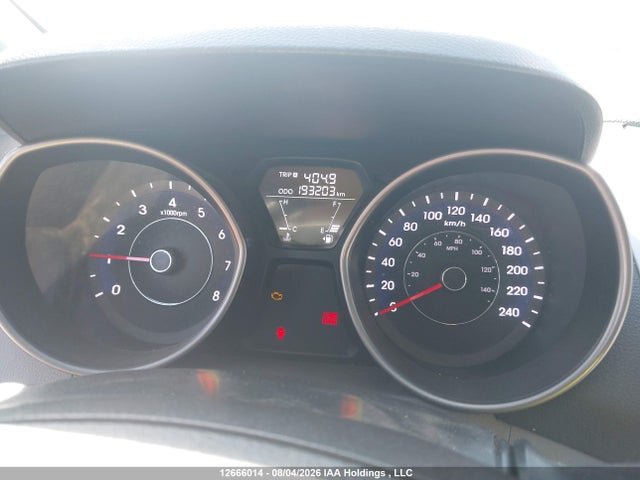12666014 :رقم المزاد ، 5NPDH4AE8DH414387 vin ، 2013 Hyundai Elantra L مزاد بيع