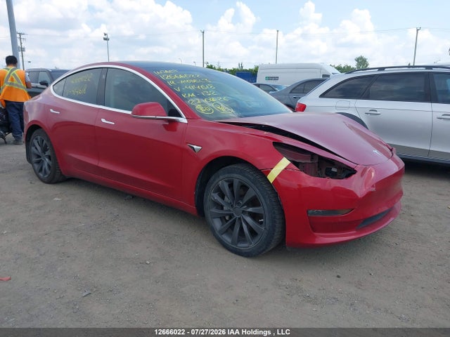 12666022 :رقم المزاد ، 5YJ3E1EA4KF414618 vin ، 2019 Tesla Model 3 Long Range/mid Range/standard Range/standard Range Plus مزاد بيع