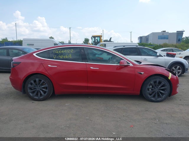 2019 Tesla Model 3 Long Range/mid Range/standard Range/standard Range Plus მანქანა იყიდება აუქციონზე, vin: 5YJ3E1EA4KF414618, აუქციონის ნომერი: 12666022