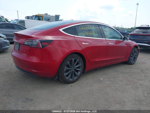 12666022 :رقم المزاد ، 5YJ3E1EA4KF414618 vin ، 2019 Tesla Model 3 Long Range/mid Range/standard Range/standard Range Plus مزاد بيع