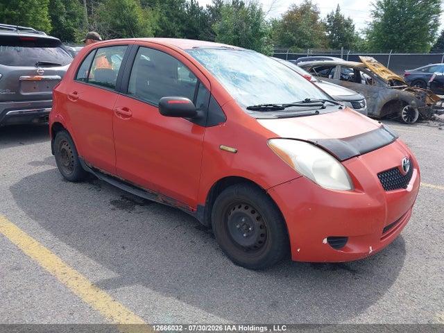 12666032 :رقم المزاد ، JTDKT923675125755 vin ، 2007 Toyota Yaris مزاد بيع