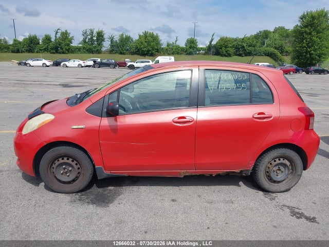 12666032 :رقم المزاد ، JTDKT923675125755 vin ، 2007 Toyota Yaris مزاد بيع