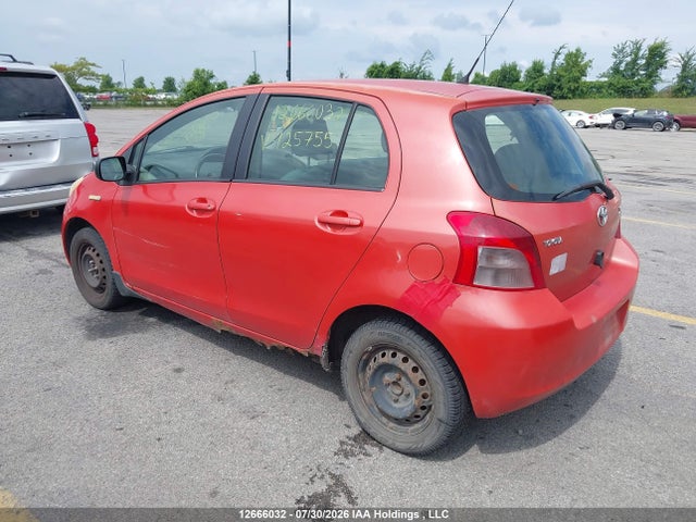 12666032 :رقم المزاد ، JTDKT923675125755 vin ، 2007 Toyota Yaris مزاد بيع
