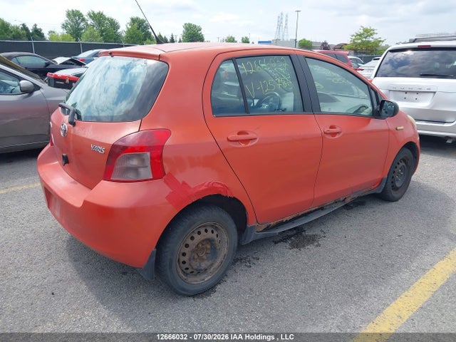 12666032 :رقم المزاد ، JTDKT923675125755 vin ، 2007 Toyota Yaris مزاد بيع