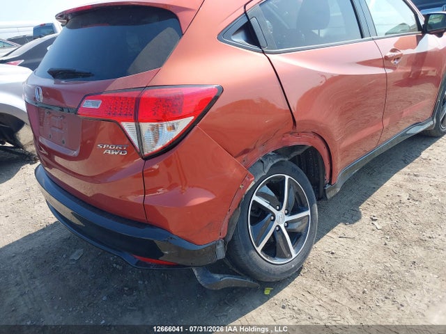 Продаж на аукціоні авто 2021 Honda Hr-v Sport, vin: 3CZRU6H21MM100108, номер лоту: 12666041