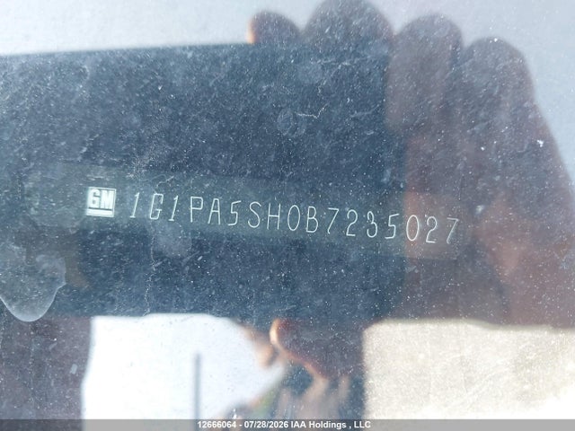 Aukcja sprzedaży 2011 Chevrolet Cruze Ls, vin: 1G1PA5SH0B7235027, numer aukcji: 12666064