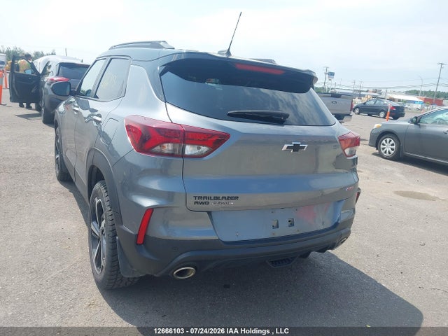2022 Chevrolet Trailblazer Rs მანქანა იყიდება აუქციონზე, vin: KL79MUSL8NB035839, აუქციონის ნომერი: 12666103