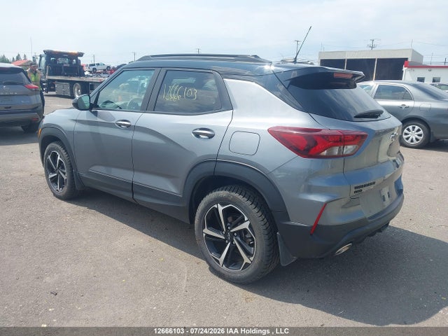 2022 Chevrolet Trailblazer Rs მანქანა იყიდება აუქციონზე, vin: KL79MUSL8NB035839, აუქციონის ნომერი: 12666103