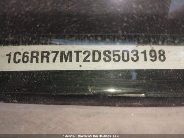 12666107 :رقم المزاد ، 1C6RR7MT2DS503198 vin ، 2013 Ram 1500 Sport مزاد بيع