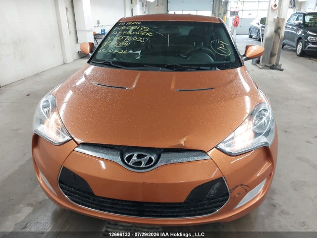 12666132 :رقم المزاد ، KMHTC6ADXCU076035 vin ، 2012 Hyundai Veloster مزاد بيع