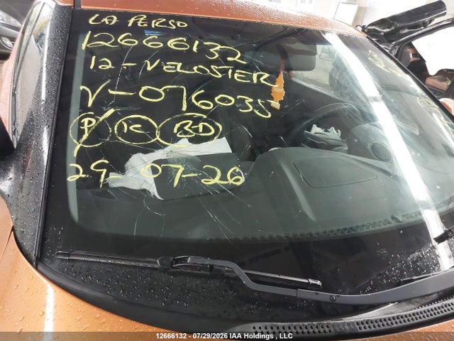 12666132 :رقم المزاد ، KMHTC6ADXCU076035 vin ، 2012 Hyundai Veloster مزاد بيع