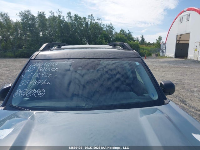 Продажа на аукционе авто 2022 Ford Bronco Sport Outer Banks, vin: 3FMCR9C66NRE13860, номер лота: 12666139