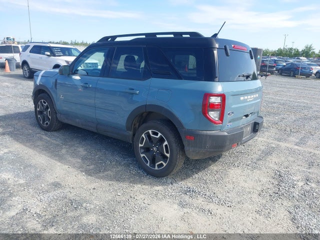 Продажа на аукционе авто 2022 Ford Bronco Sport Outer Banks, vin: 3FMCR9C66NRE13860, номер лота: 12666139