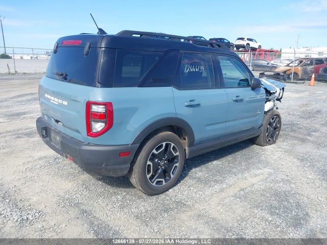 Продажа на аукционе авто 2022 Ford Bronco Sport Outer Banks, vin: 3FMCR9C66NRE13860, номер лота: 12666139