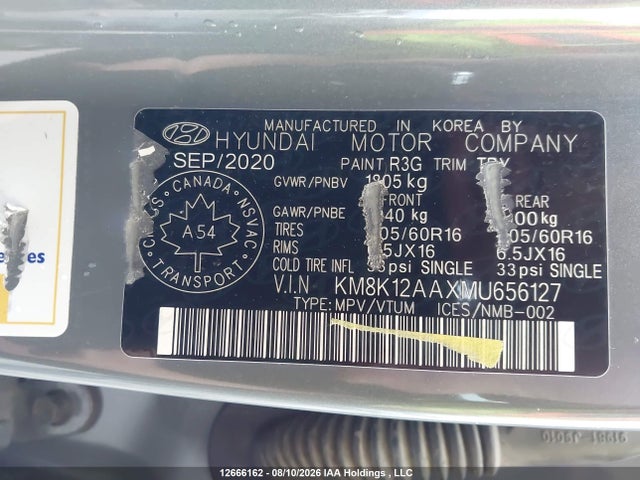 Hyundai Kona Essential 2021 KM8K12AAXMU656127 Image 20