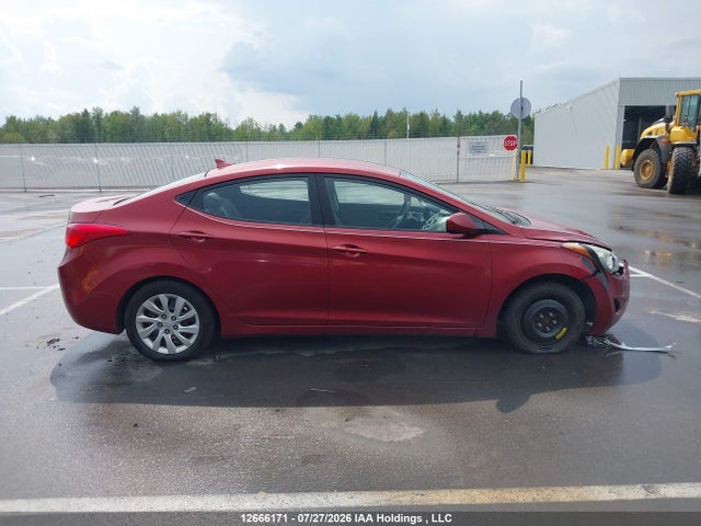 12666171 :رقم المزاد ، 5NPDH4AE1DH340164 vin ، 2013 Hyundai Elantra مزاد بيع