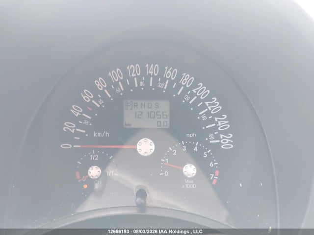 12666193 :رقم المزاد ، 3VWDD21Y83M322468 vin ، 2003 Volkswagen New Beetle Glx مزاد بيع