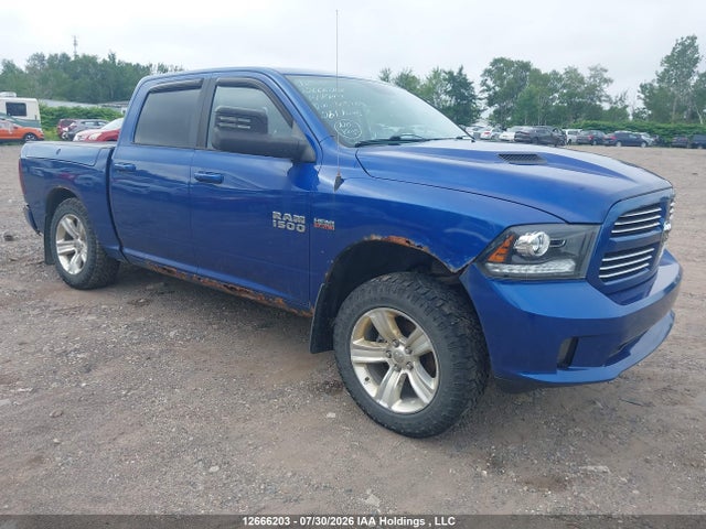 Продажа на аукционе авто 2014 Ram 1500 Sport, vin: 1C6RR7MT4ES305109, номер лота: 12666203