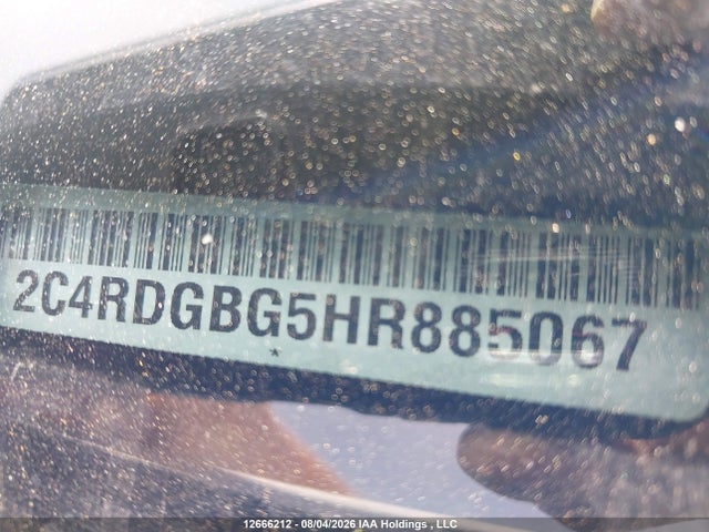 2C4RDGBG5HR885067 Dodge Grand Caravan Se