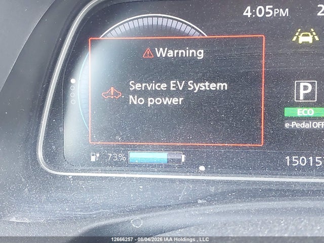 Aukcja sprzedaży 2018 Nissan Leaf S/sv/sl, vin: 1N4AZ1CP3JC314109, numer aukcji: 12666257