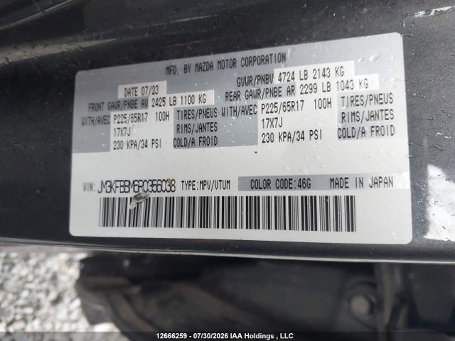 Mazda Cx-5 Select 2024 JM3KFBBM6R0356038 Image 9