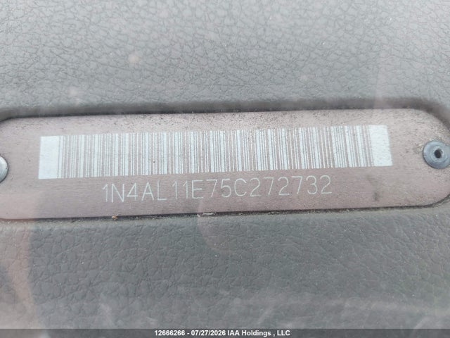 Продаж на аукціоні авто 2005 Nissan Altima S/sl, vin: 1N4AL11E75C272732, номер лоту: 12666266