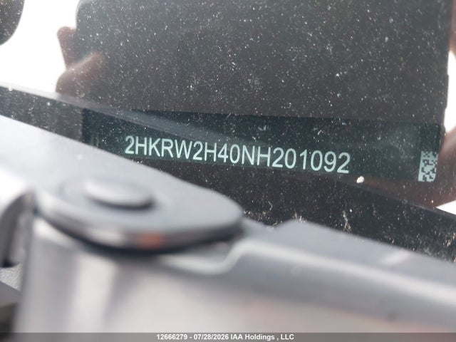 Продаж на аукціоні авто 2022 Honda Cr-v Sport, vin: 2HKRW2H40NH201092, номер лоту: 12666279