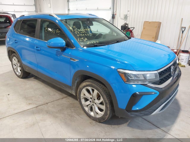 Auction sale of the 2022 Volkswagen Taos Se Iq Drive/sel, vin: 3VVLX7B23NM041227, lot number: 12666285