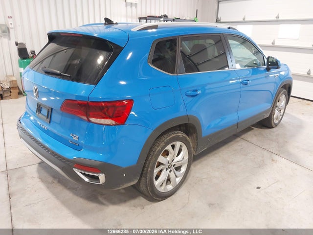 12666285 :رقم المزاد ، 3VVLX7B23NM041227 vin ، 2022 Volkswagen Taos Se Iq Drive/sel مزاد بيع